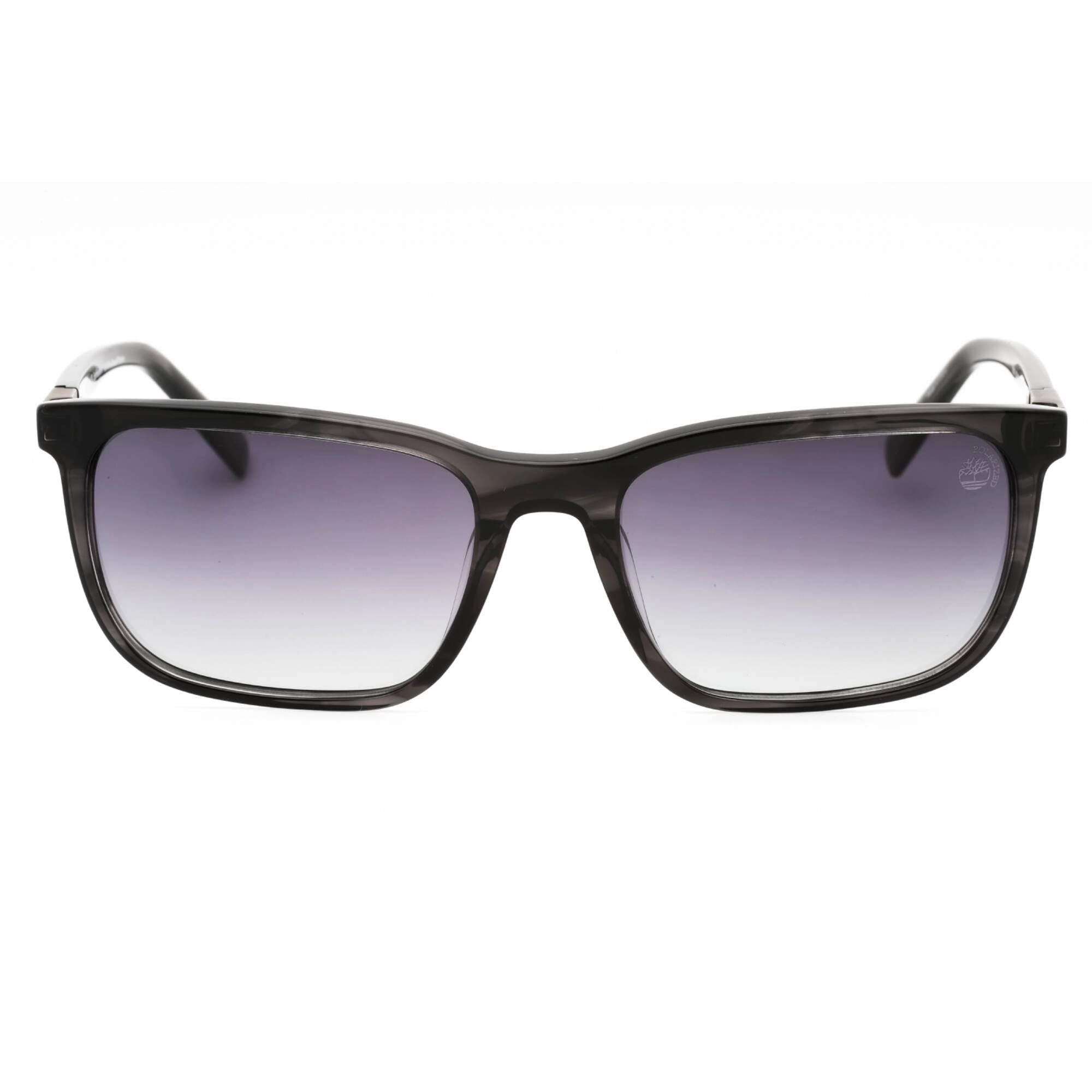 Timberland Men's Sunglasses - Grey/Other Acetate Rectangular Frame | TB9318 20D