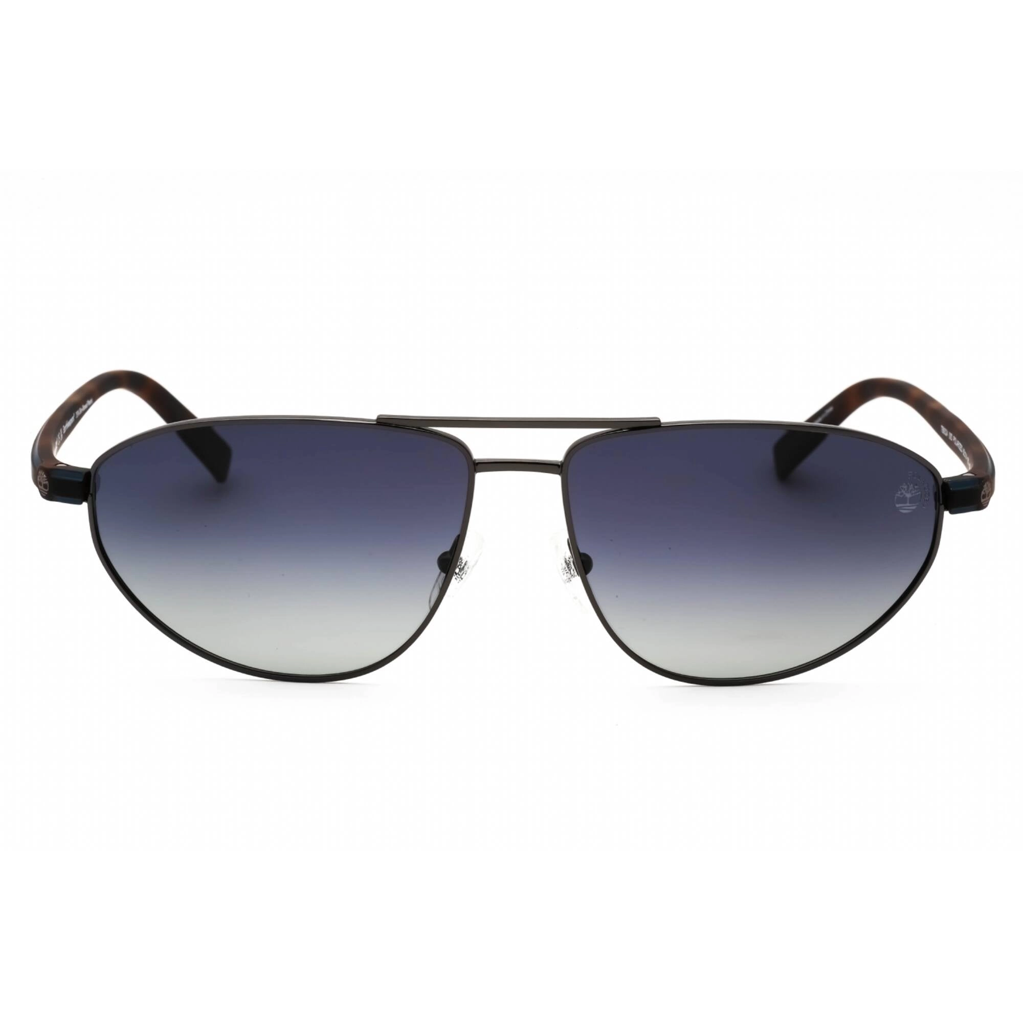 Timberland Men's Sunglasses - Matte Gunmetal Metal Full Rim Frame | TB9324 09D