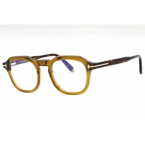 Tom Ford Men's Eyeglasses - Dark Green/Other Acetate Square Frame | FT5836-B 098