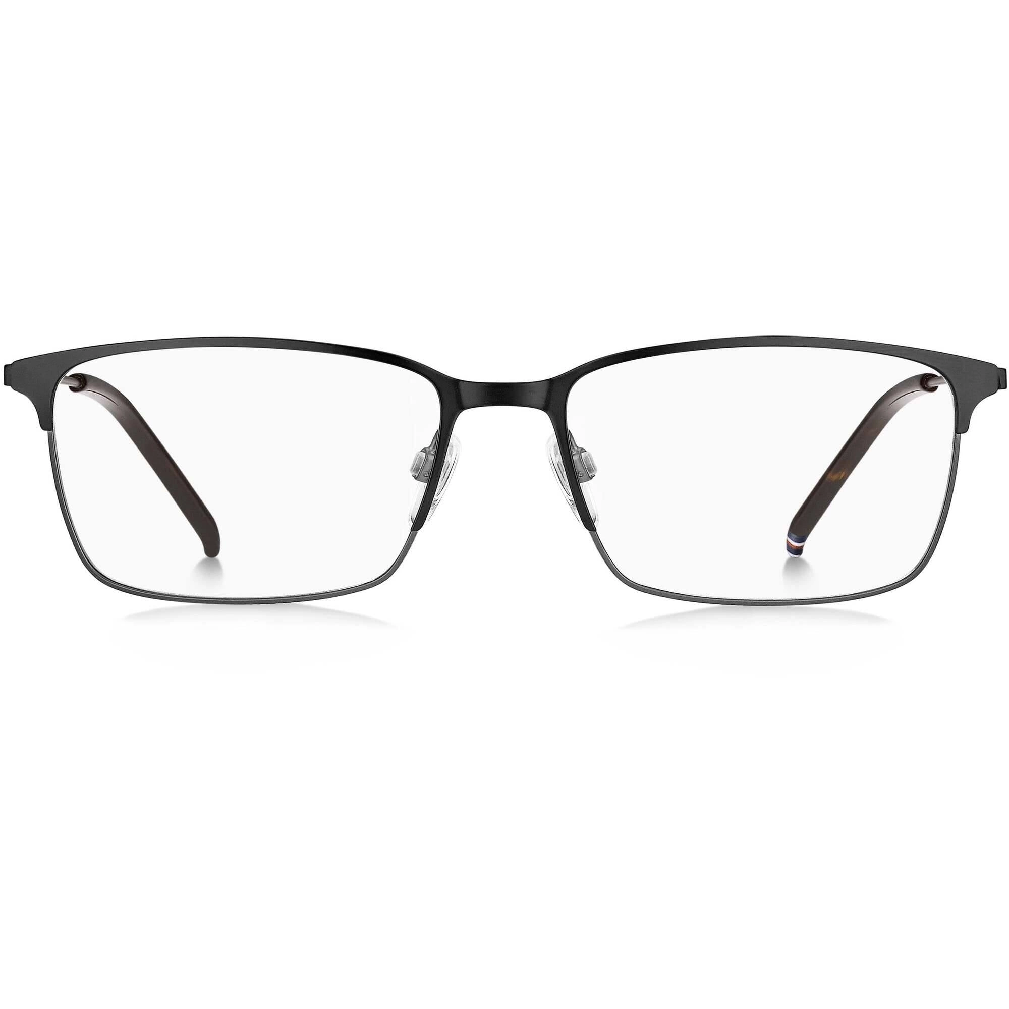 Tommy Hilfiger Men's Eyeglasses - Matte Blue Metal Rectangular Frame | TH 1895 0H2T