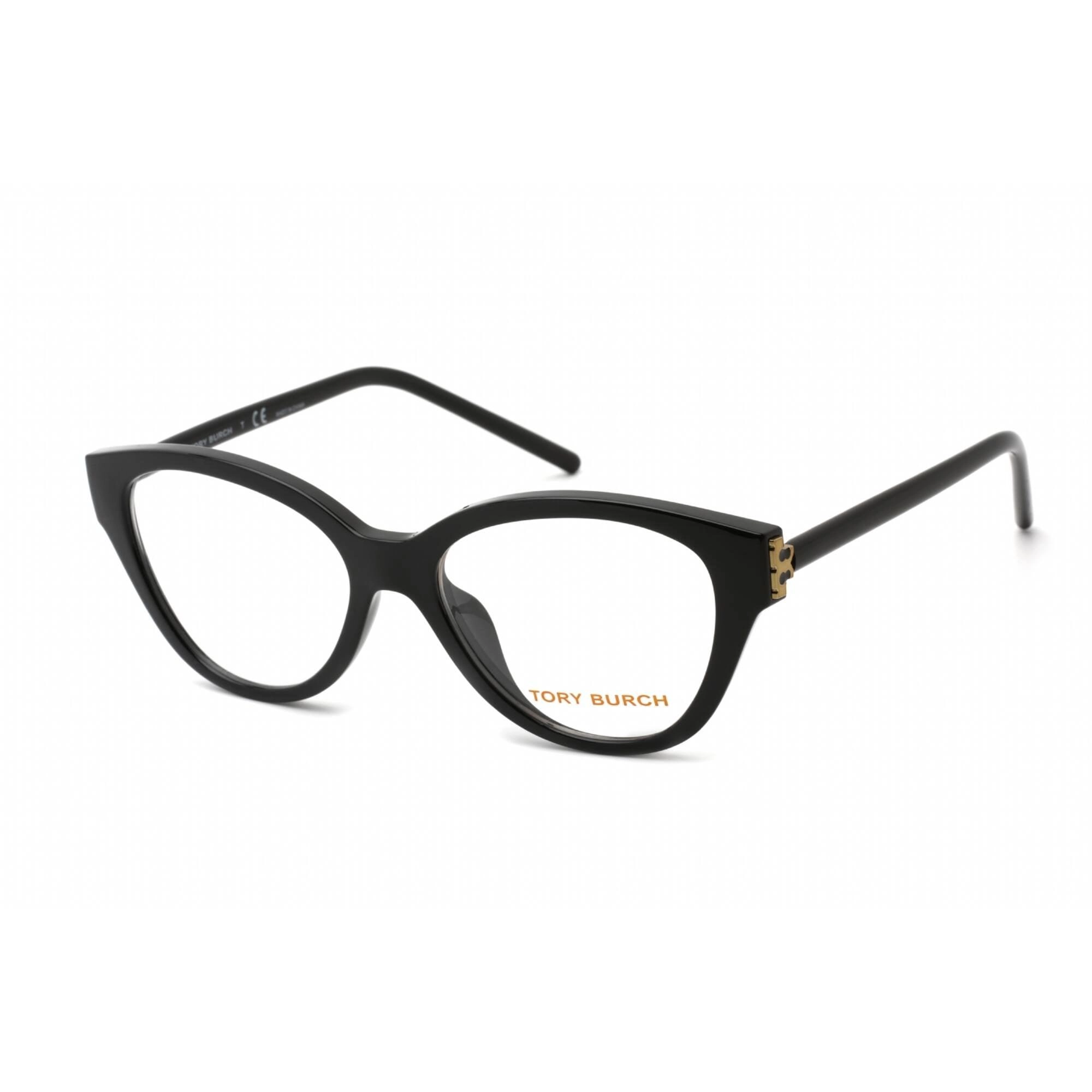Tory Burch Women's Eyeglasses - Black Rectangular Frame Clear Lens | TY4008U 1791
