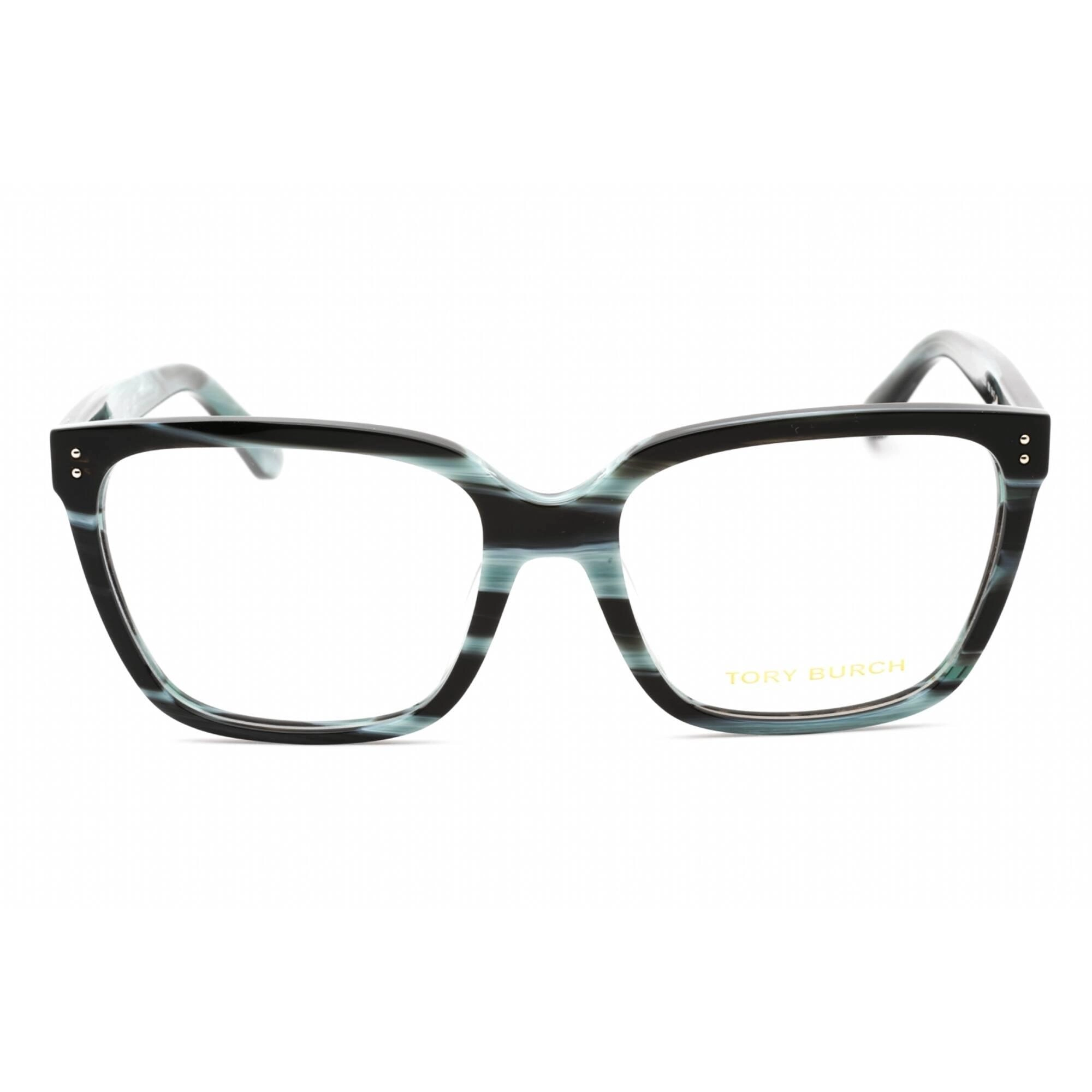 Tory Burch Women's Eyeglasses - Sky Blue Horn Full Rim Cat Eye Frame | 0TY2120U 1869