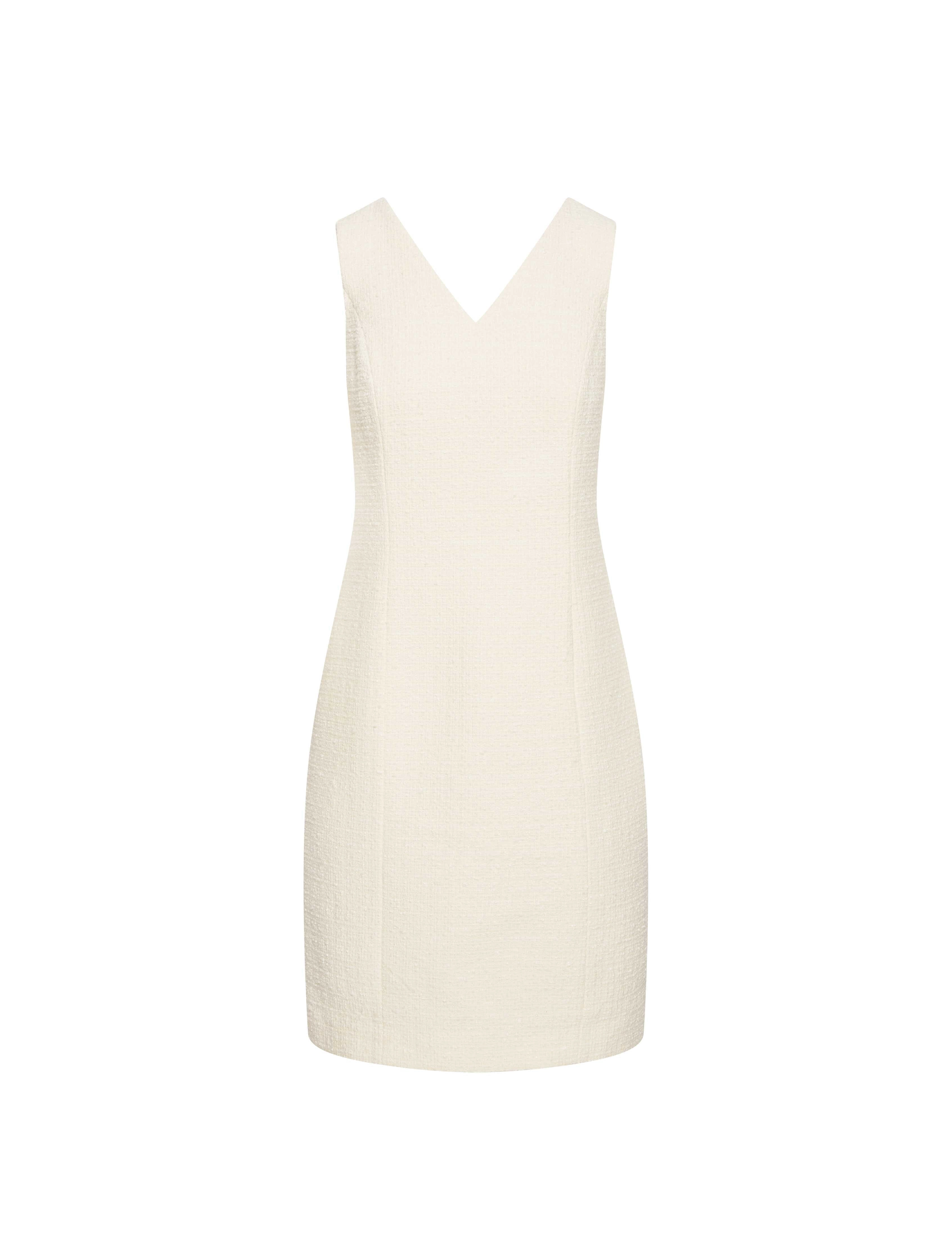 V-Neck Ridge Crest Sheath Dress- Sale