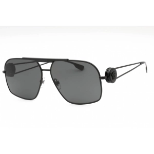 Versace Men's Sunglasses - Matte Black Metal Navigator Full Rim Frame | 0VE2269 143387