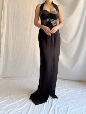 Vintage Claire's Collection Rayon Gown - M