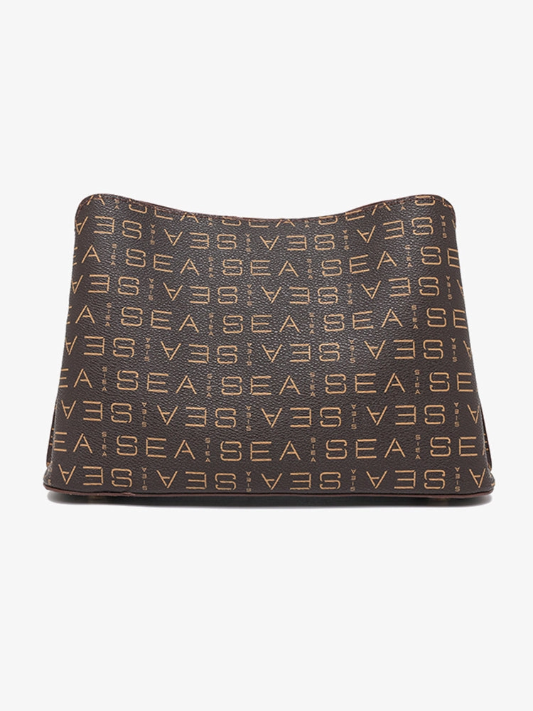 Vintage Monogram PVC Leather Crossbody Shoulder Bags